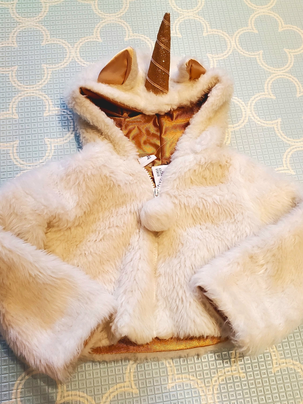 EUC Gillian's Closet Unicorn Hoodie - 4T
